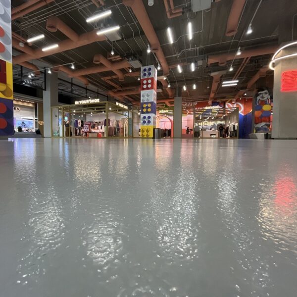 "Professional Application of Krypton Chemical’s Impermax LY Cold Liquid Polyurethane Coating on a Commercial Roof | Target Engineering Egypt"