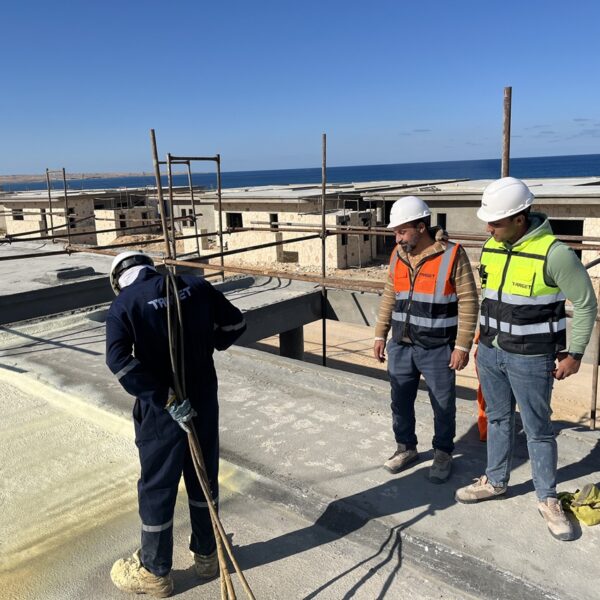 Polyurethane-Foam-Insulation-Thermal-Barrier-Target-Engineering-Egypt-Morocco.jpg Professional Spray Application of Polyurethane Foam for Roof Insulation & Waterproofing | Target Engineering Egypt & Morocco