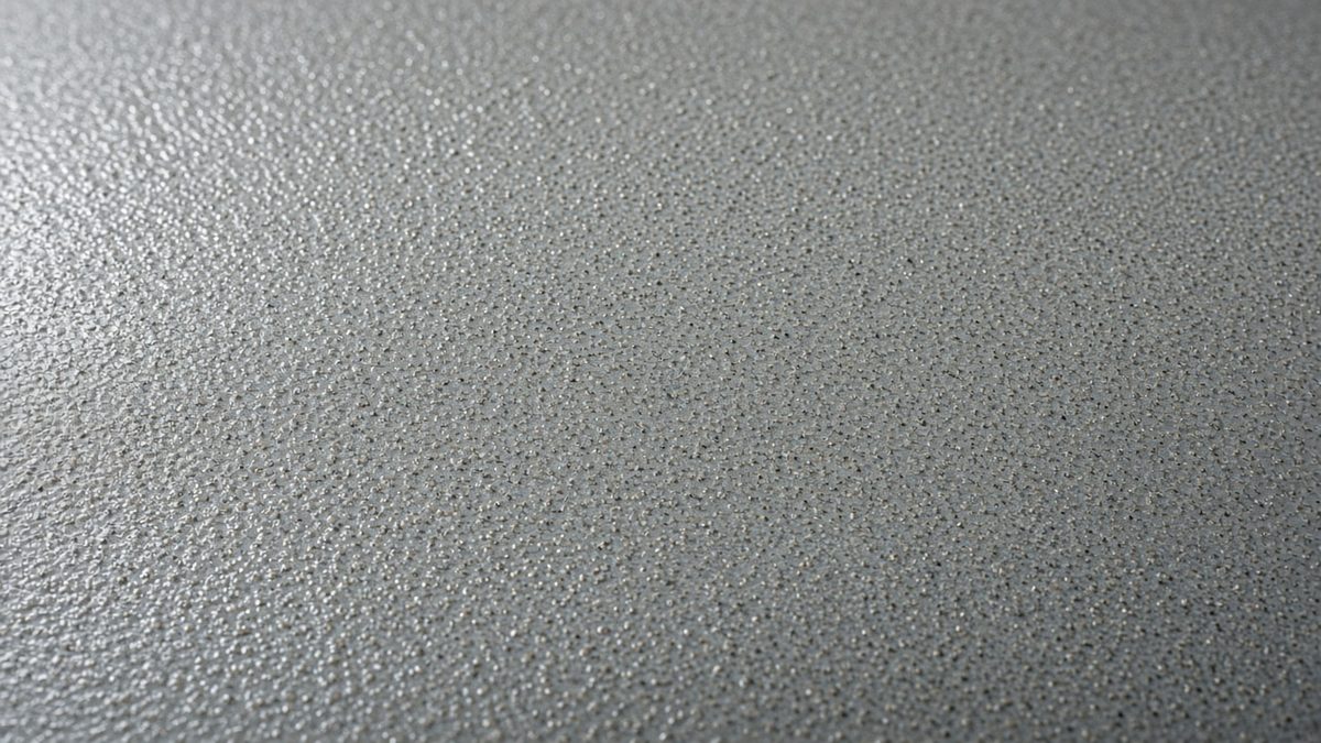 Close-up texture of anti-slip flooring after the seal coat