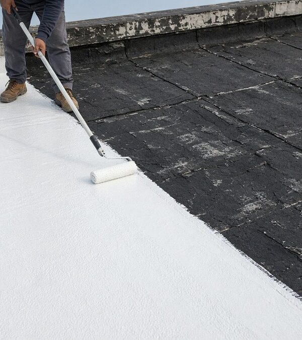 Re-roofing over existing membrane with a liquid coating on old bitumen felt